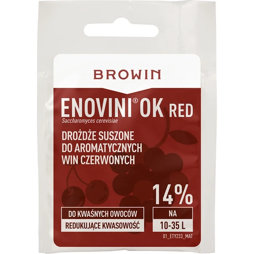 Enovini® OK RED - wijngist die de zuurgraad verlaagt 7 g