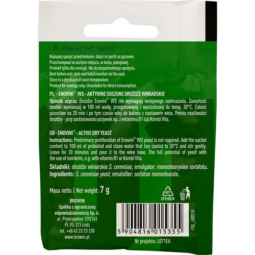 Enovini® WS wijngist, 7 g - 2