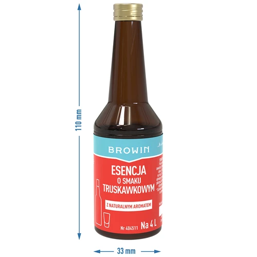 Essence met aardbeiensmaak, 40 ml - 6