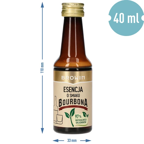 Bourbon-essence voor 4 L, 40 ml - 8