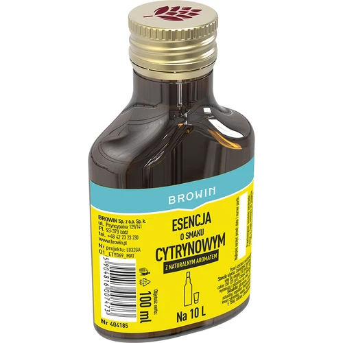 Essence met citroensmaak met natuurlijke aroma voor 10 L - 100 ml - 2