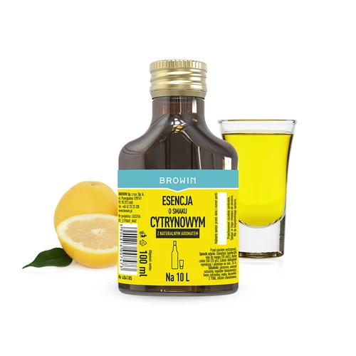Essence met citroensmaak met natuurlijke aroma voor 10 L - 100 ml - 3