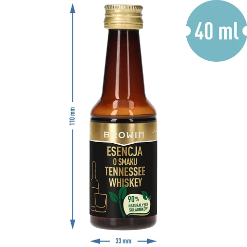 Tennessee whiskey-essence voor 4 L - 40 ml - 8