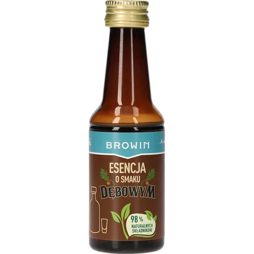 Essence met eikenhoutsmaak, met natuurlijk aroma en extract - 40 ml voor 4 L - 2