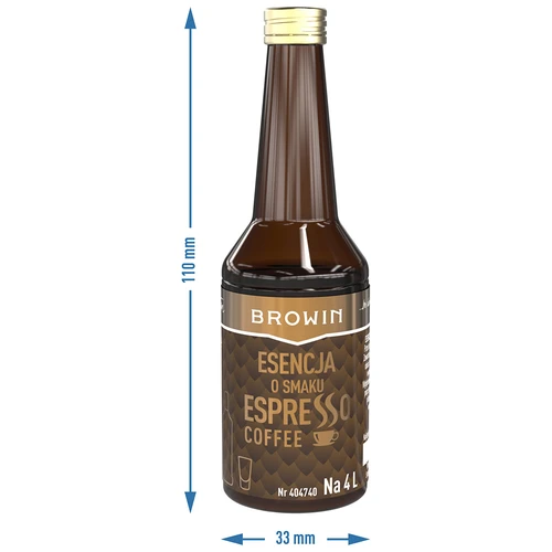 Essence met espressosmaak, voor 4 L, 40 ml - 6