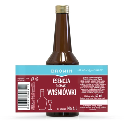 Essence met Kersensmaak voor 4 L - 40 ml - 7