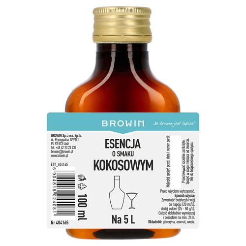 Essence met kokossmaak, voor 5 L - 100 ml - 4
