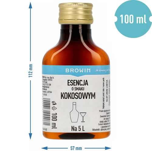 Essence met kokossmaak, voor 5 L - 100 ml - 7
