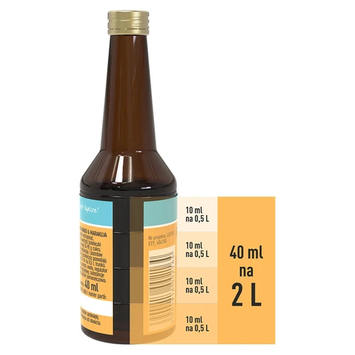 Essence met mango & passievrucht smaak voor 2 L - 40ml - 4