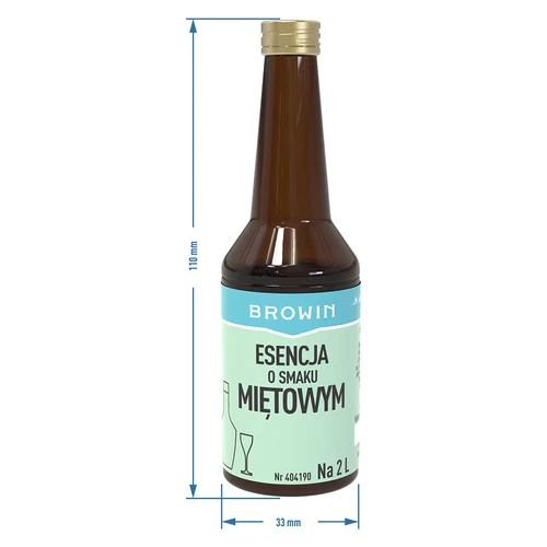Essence met muntsmaak voor 2 L - 40ml - 5