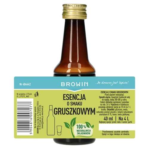 Essence met perensmaak – perenlikeur, smaakessence 40 ml - 5