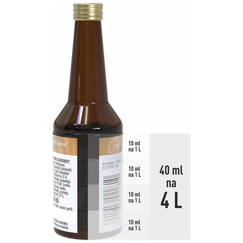 Essence met pruimenbrandewijnsmaak, voor 4 L, 40 ml - 5