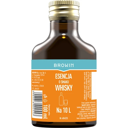 Essence met whiskysmaak voor 10 L - 100 ml