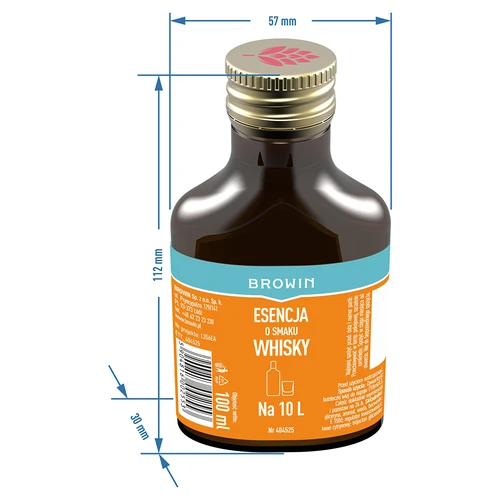 Essence met whiskysmaak voor 10 L - 100 ml - 5