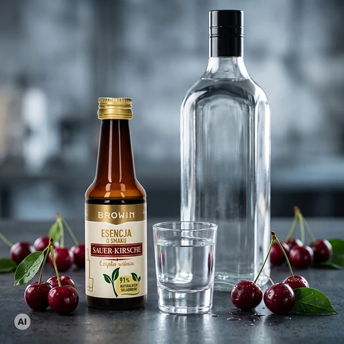 Essence Sauer-Kirsche – Czysta Wiśnia, 40 ml, voor 4 L - 9