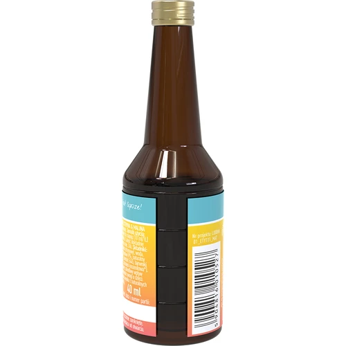 Essentie met citroen-framboos smaak - 40 ml, voor 4L - 2