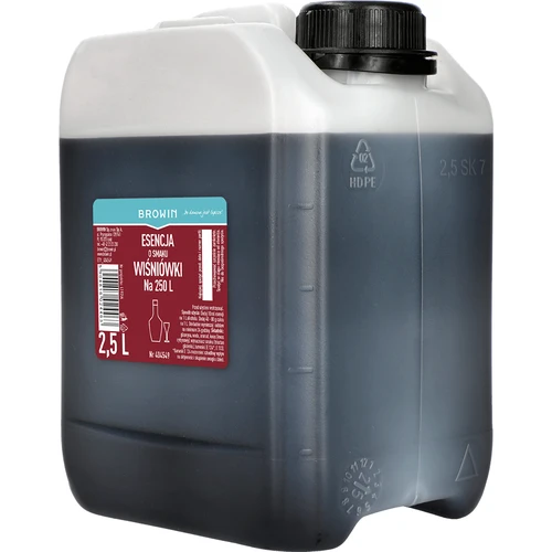 Essentie met kersensmaak, 2,5 L voor 250 L gereed drankje - 2