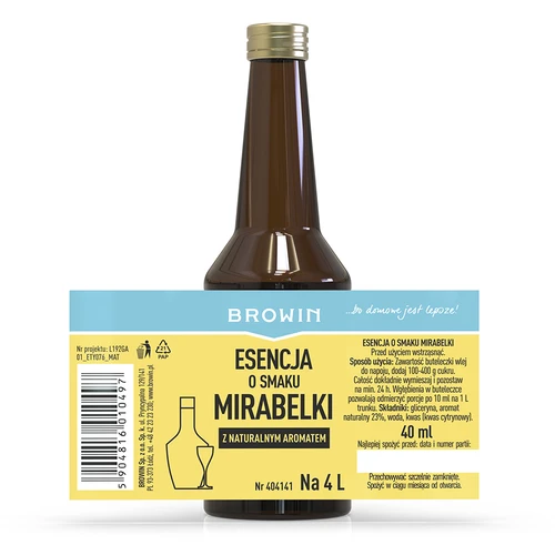 Essentie met mirabelsmaak 40 ml - 4