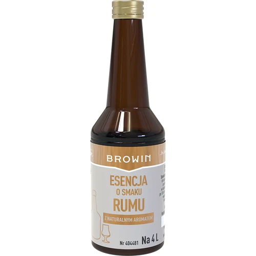 Essentie met rum smaak voor 4 L - 40 ml