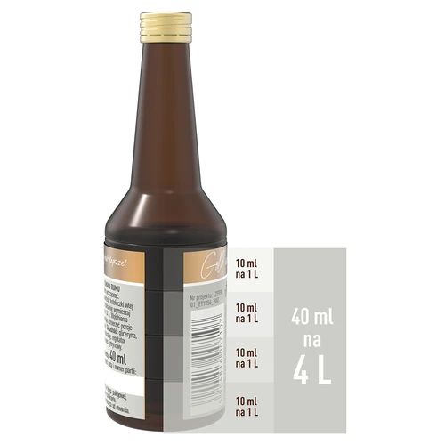 Essentie met rum smaak voor 4 L - 40 ml - 5