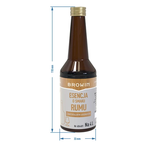 Essentie met rum smaak voor 4 L - 40 ml - 7