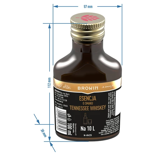 Smaakessence Tennessee whiskey voor 10 L - 100 ml - 6