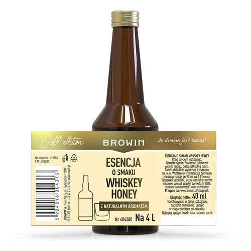 Essence met Whiskey Honey-smaak voor 4 L - 40 ml - 7