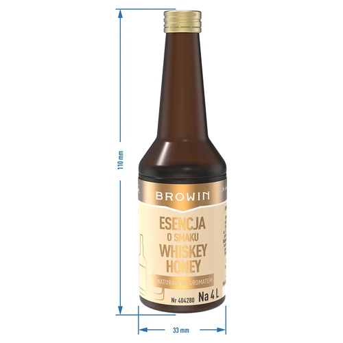 Essence met Whiskey Honey-smaak voor 4 L - 40 ml - 8