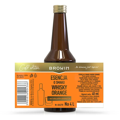 Whisky Orange-essence voor 4 L - 40 ml - 6