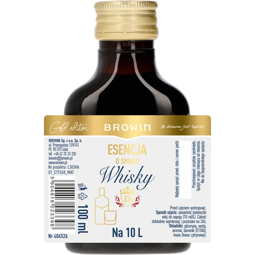 Whisky-essence voor 10 L, 100 ml - 4