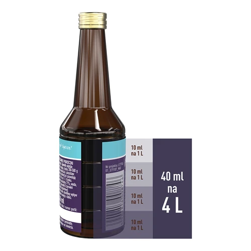 Essentie met zwarte bessensmaak met natuurlijke aroma voor 4 L - 40 ml - 7