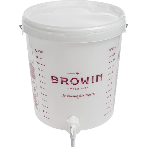 Fermentatiecontainer 15 L met deksel en kraan