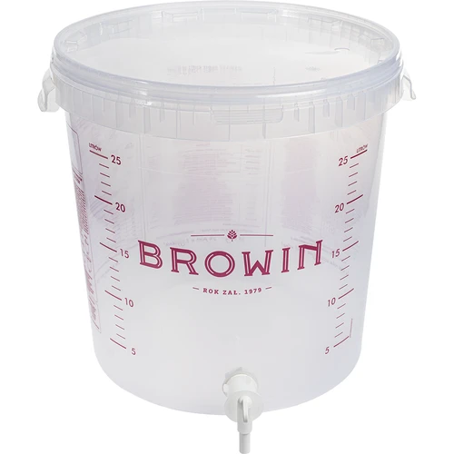 Fermentatiecontainer 30 L met deksel en kraan