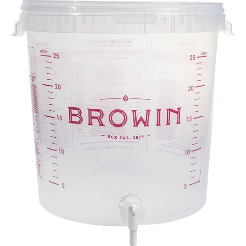 Fermentatiecontainer 30 L met deksel en kraan - 3