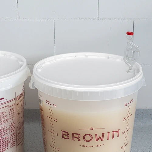 Fermentatiecontainer 30 L met deksel en kraan - 15