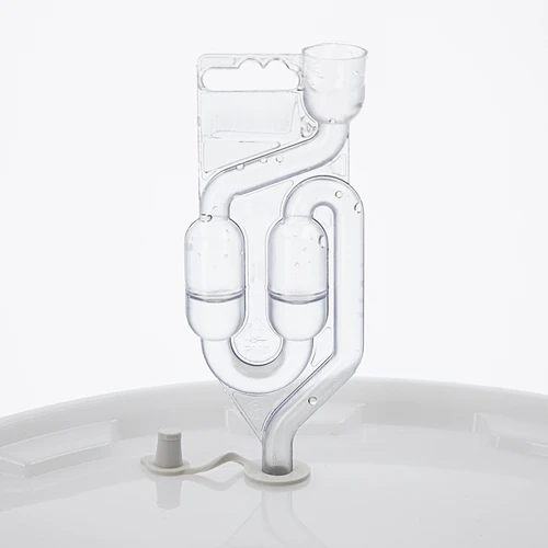 Fermentatiecontainer 30L met opdruk, kraan en 3 buizen - 10