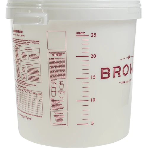 Fermentatiecontainer met deksel 30 L - 3