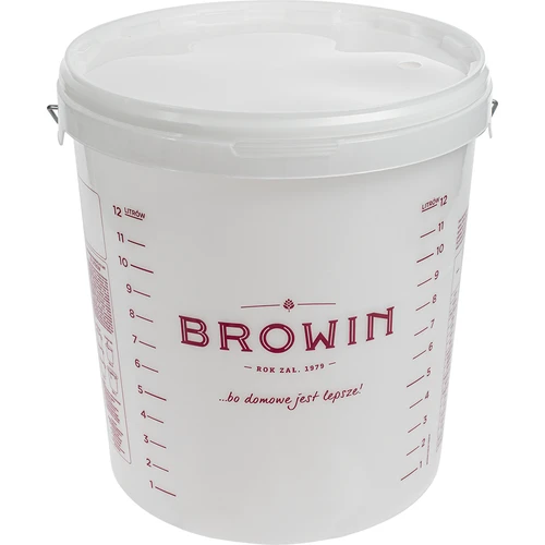 Fermentatiecontainer - opdruk, deksel, 15 L