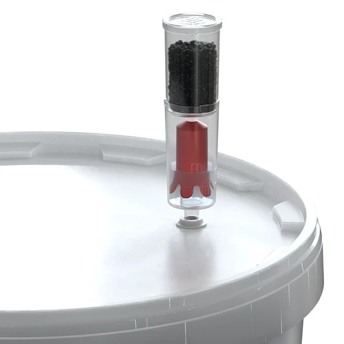 Fermentatiegeurverwijderaar + stille fermentatiepijp + actieve kokosnootkool 200 g - 8