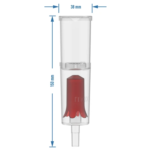 Fermentatiegeurverwijderaar + stille fermentatiepijp + actieve kokosnootkool 200 g - 6