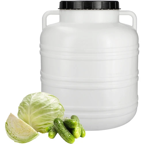 Fermentatievat 40L - wit, handvatten - 3