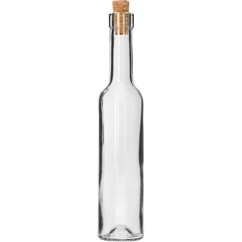 Fles BELISSIMO 250 ml, met natuurkurk, 1 stuk.
