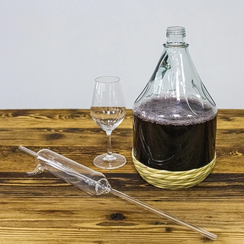Fles Dama 3 l in omhulsel, met dop - 6