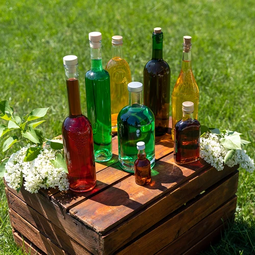 Marina-fles 500 ml met kurk, 1 stuk - 7