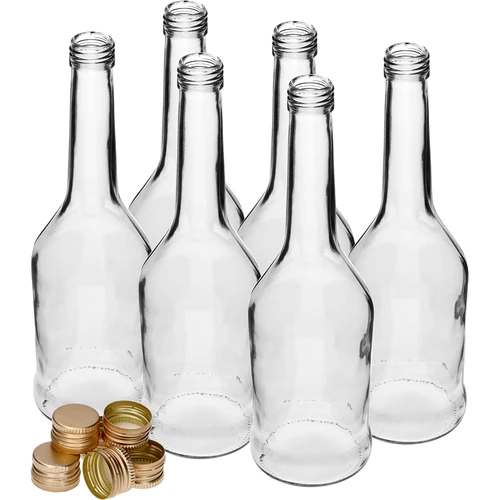 Fles Napoleon 500 ml met dop fi28, 6 stuks - 3