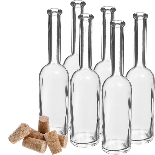 Fles voor likeur 100 ml 6 stuks + 6 kurken - 3