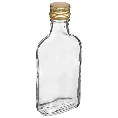 Fles voor likeuren heupfles met dop 200 ml 10 stuks - 4