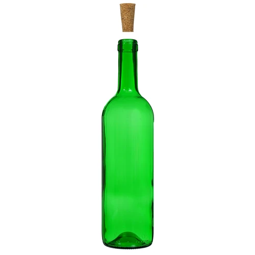 Fles voor wijn 0,75 L groen - verpakking van 8 stuks - 4