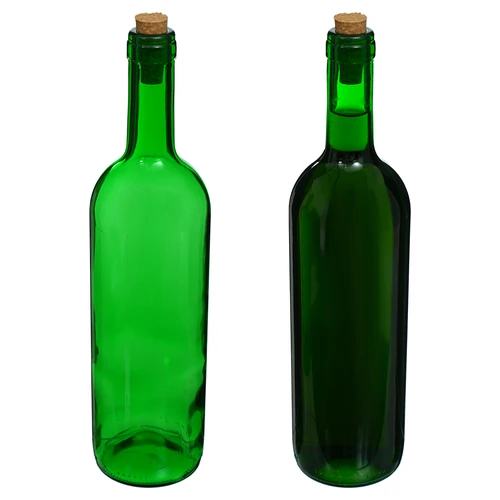 Fles voor wijn 0,75 L groen - verpakking van 8 stuks - 5