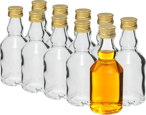 Flesje 50 ml met dop - 10 stuks - 2